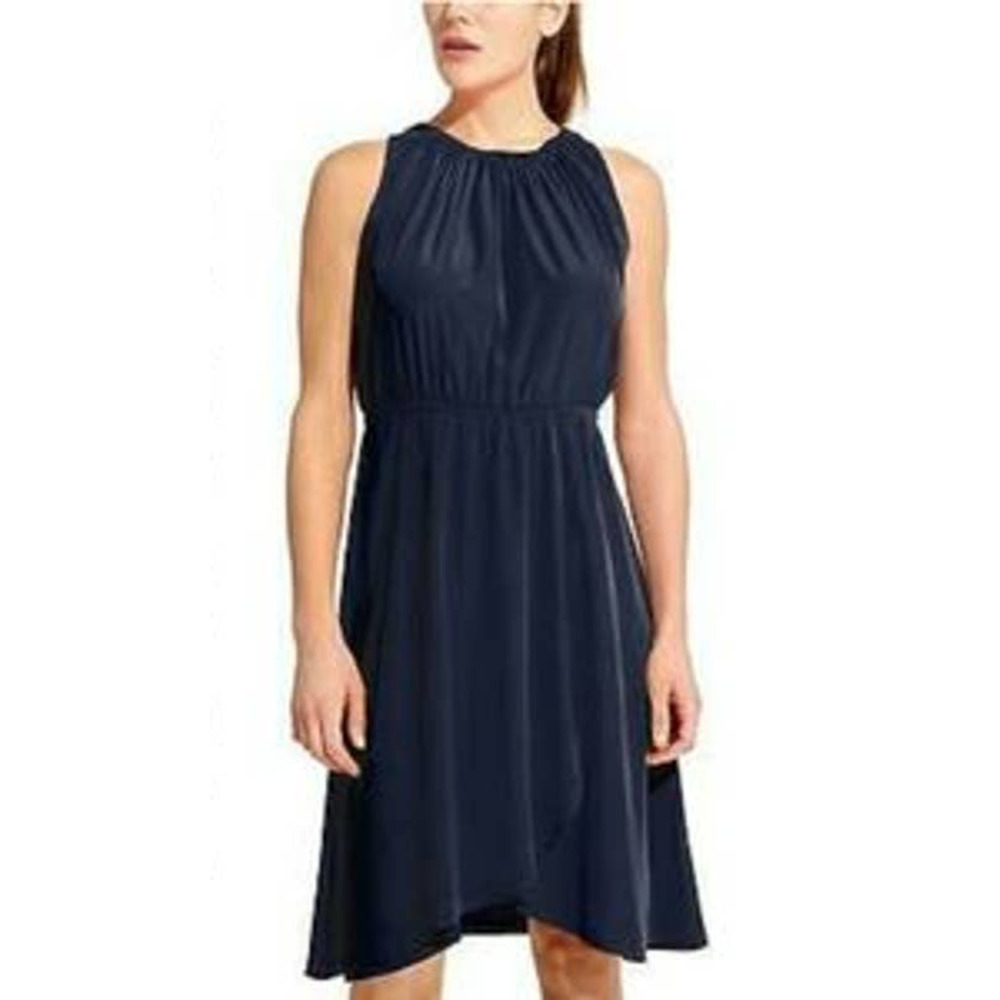 Athleta Navy Blue Sleeveless Dress